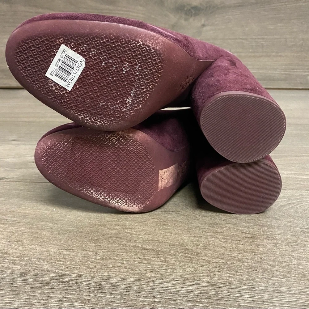 Tory Burch | Lucia Suede Chunky Heel Pumps Fig 7
